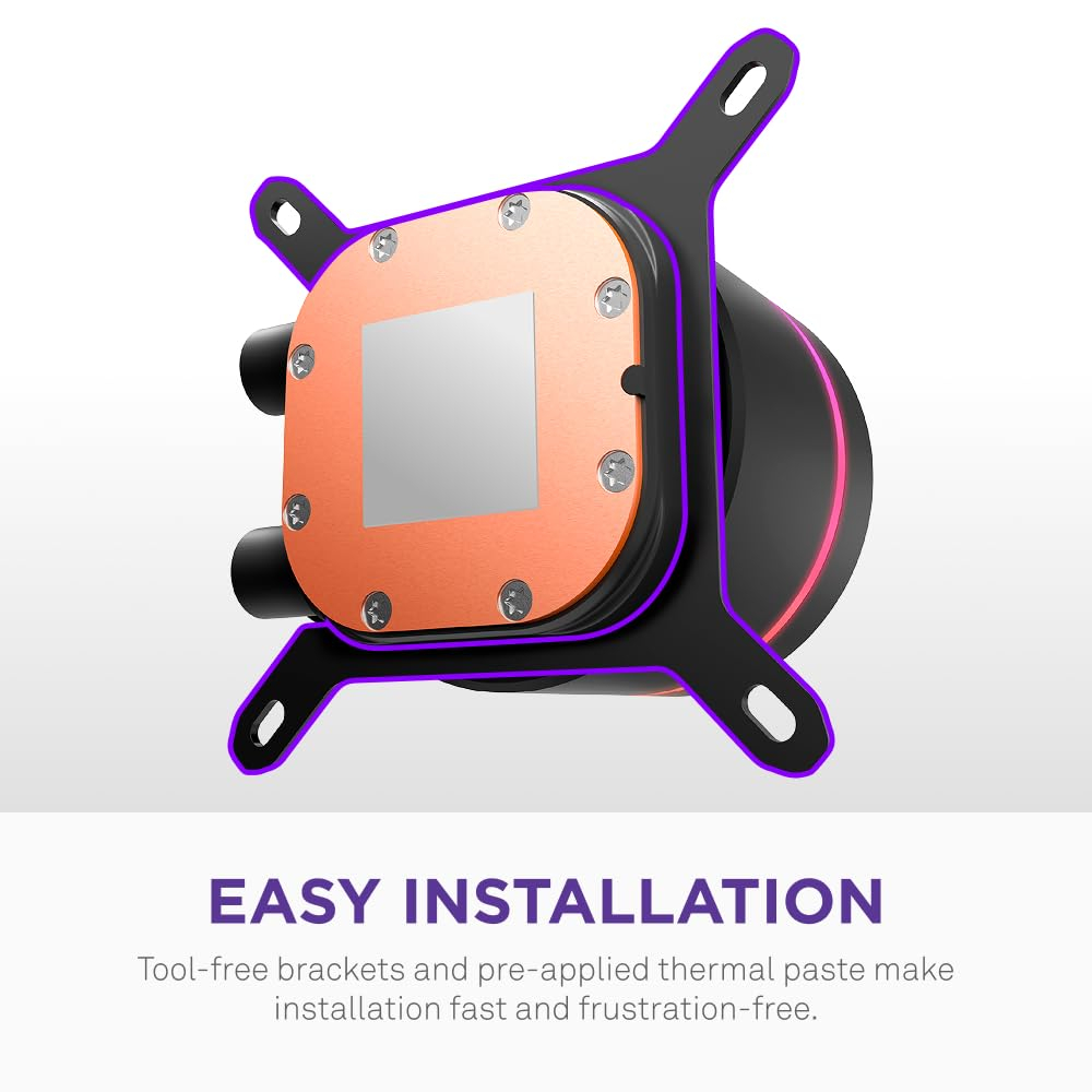 AIO NZXT KRAKEN CORE 360 RGB NEGRO