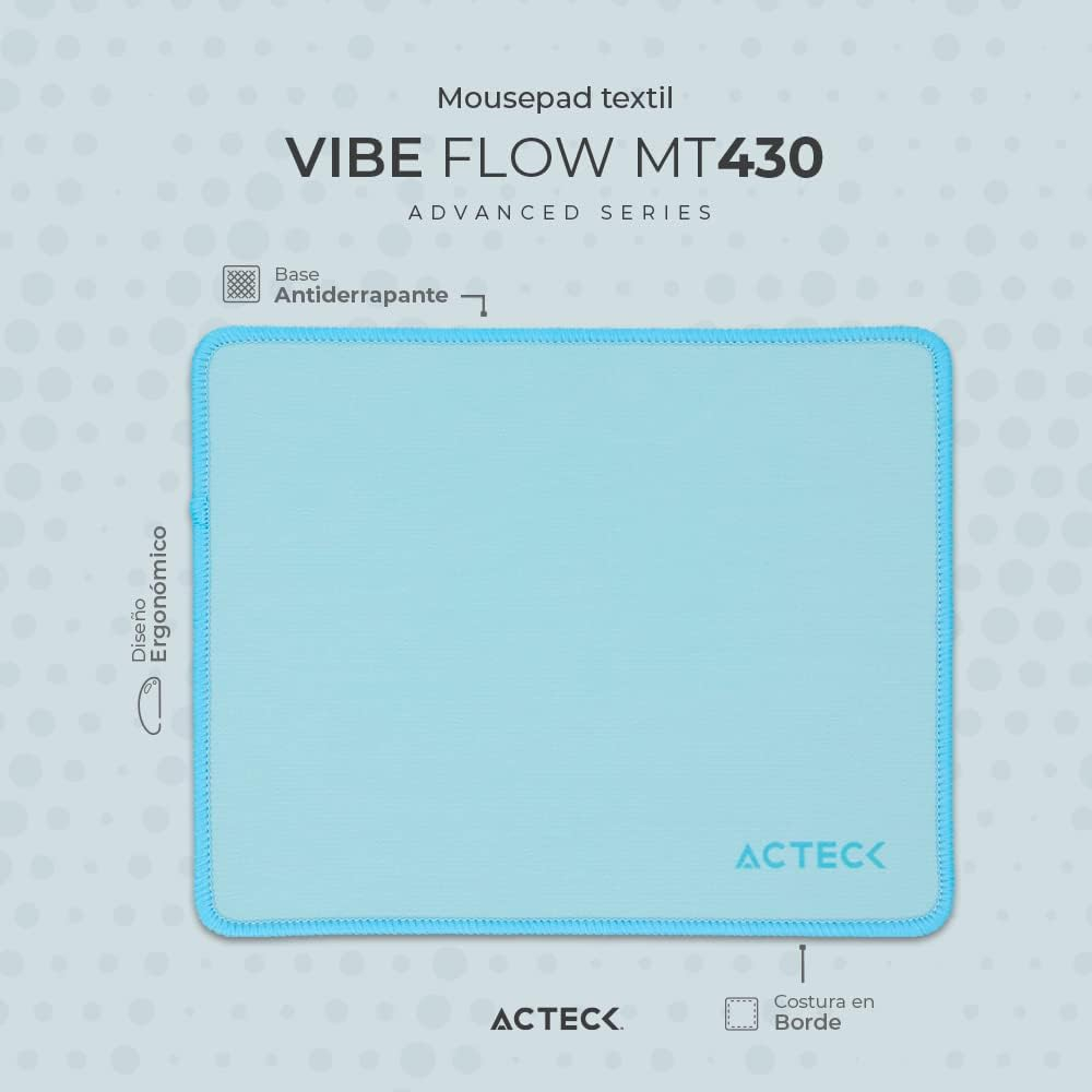 MousePad Acteck VIVE FLOW MT430 Azul