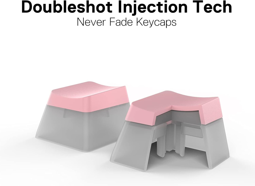 Set de 104 Keycaps RedDragon A130 Rosa en Español