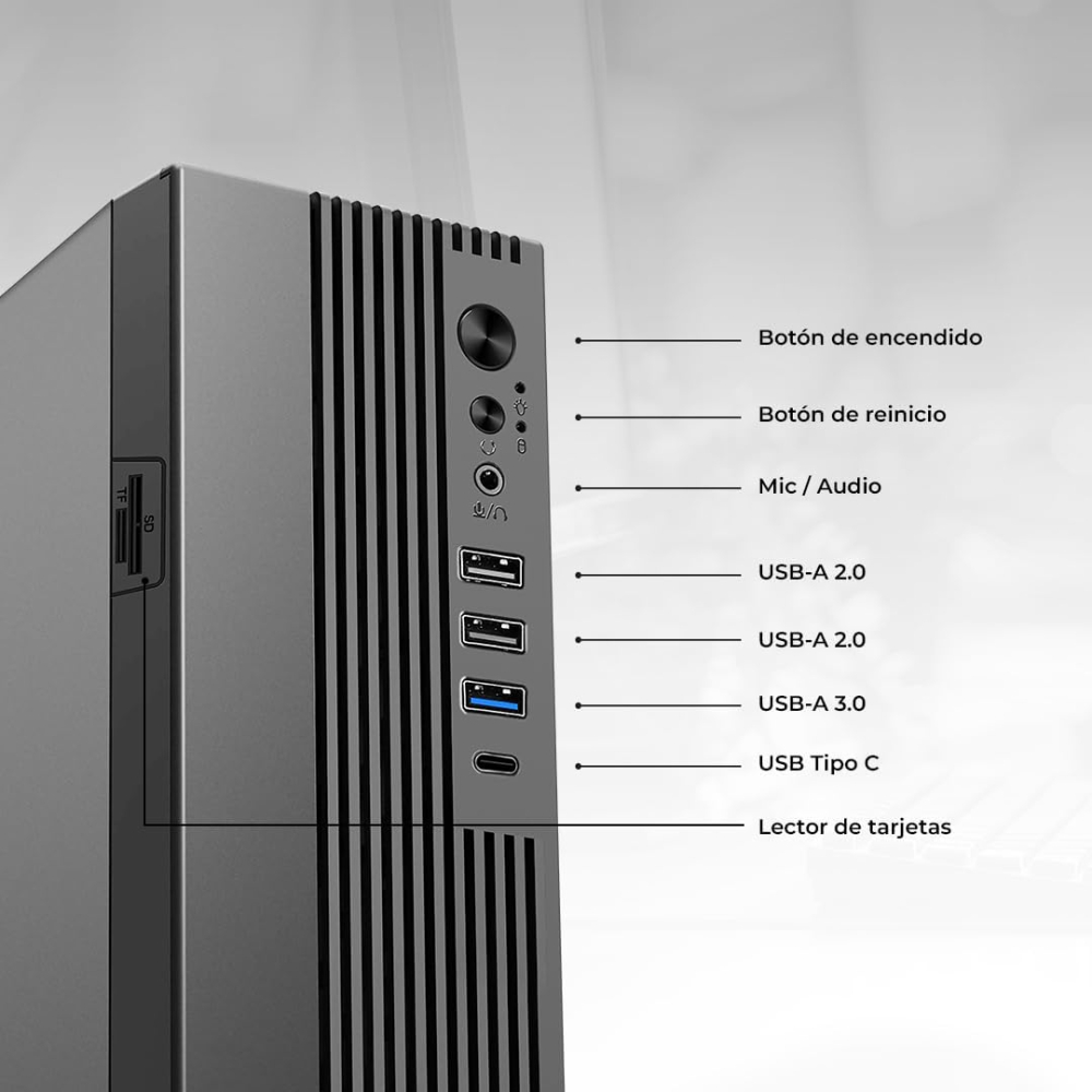 GABINETE SLIM ONEX GS450 ACTECK943086