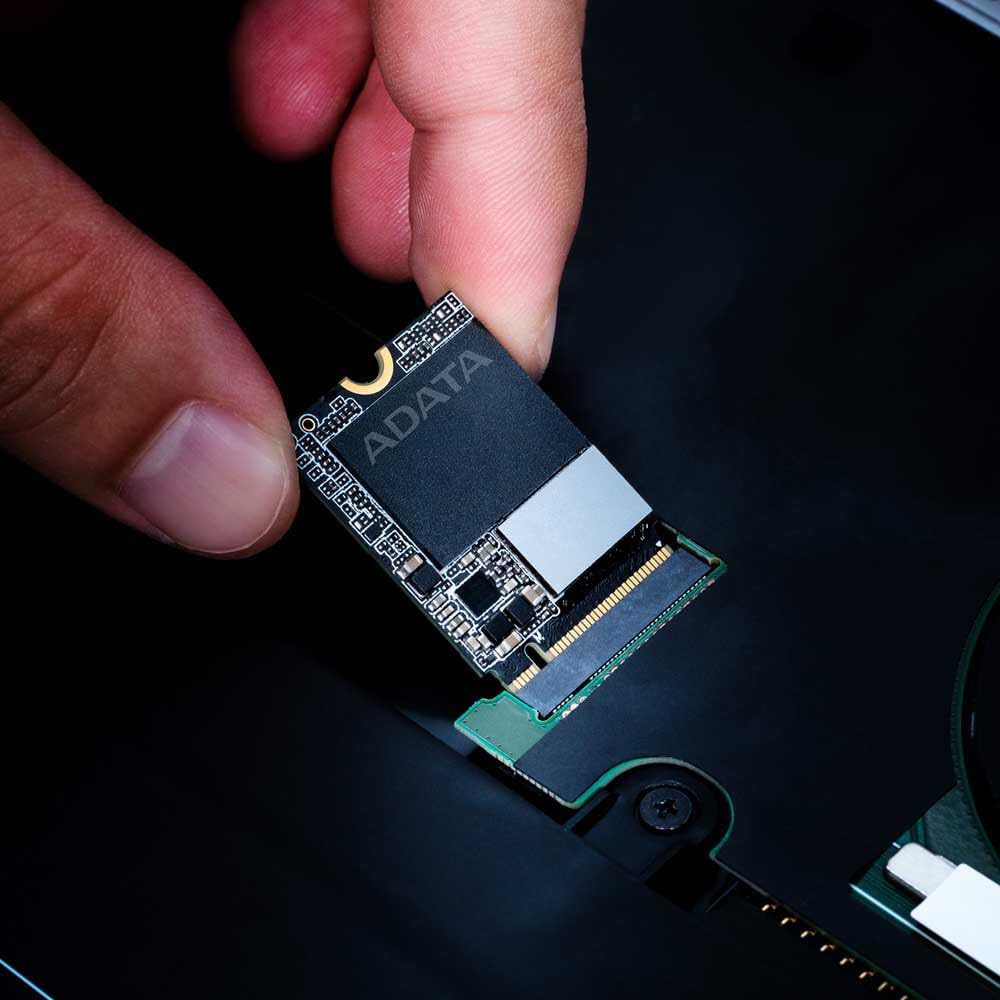 SSD M.2 2230 NVMe PCIe 4 1TB XPG GAMMIX S55, Lectura 5000MB/s Escritura 3700MB/s. SGAMMIXS55-1T-C