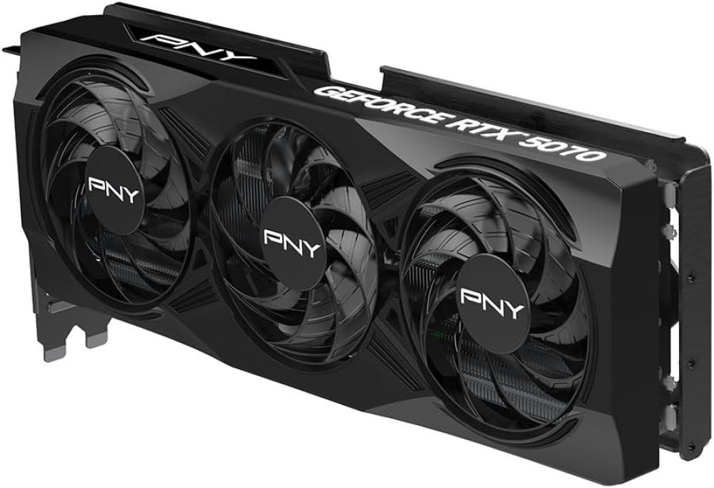 Tarjeta Grafica GeForce RTX 5070 12GB GDDR7 Triple Ventilador Placa Trasera Metal SoftWare Velocity