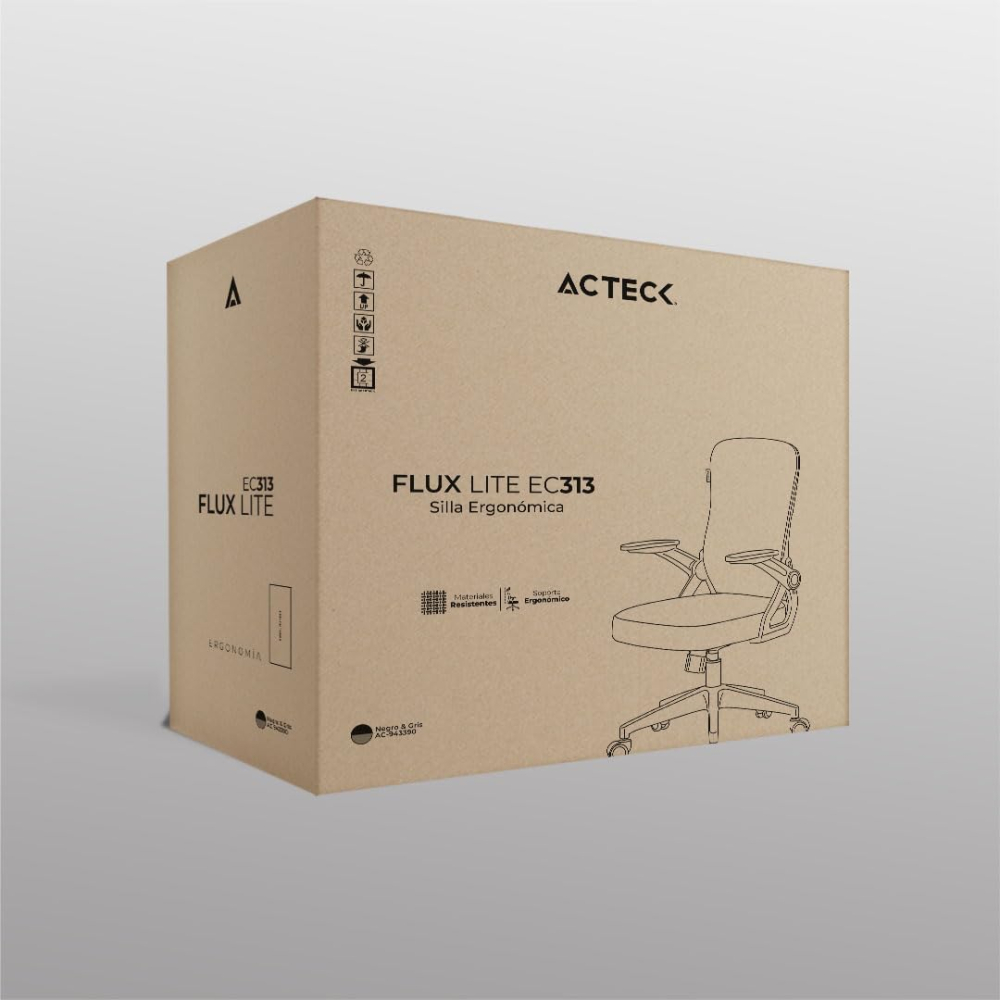 Silla de oficina Acteck Flux Lite EC313