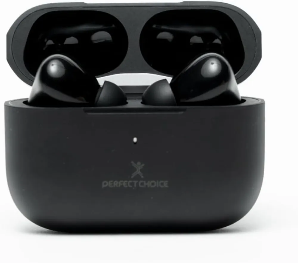 Audífonos Inalámbricos Perfect Choice Nesh, Bluetooth 5.3, Hasta 45Hrs de Batería, Color Negro - imagen 5