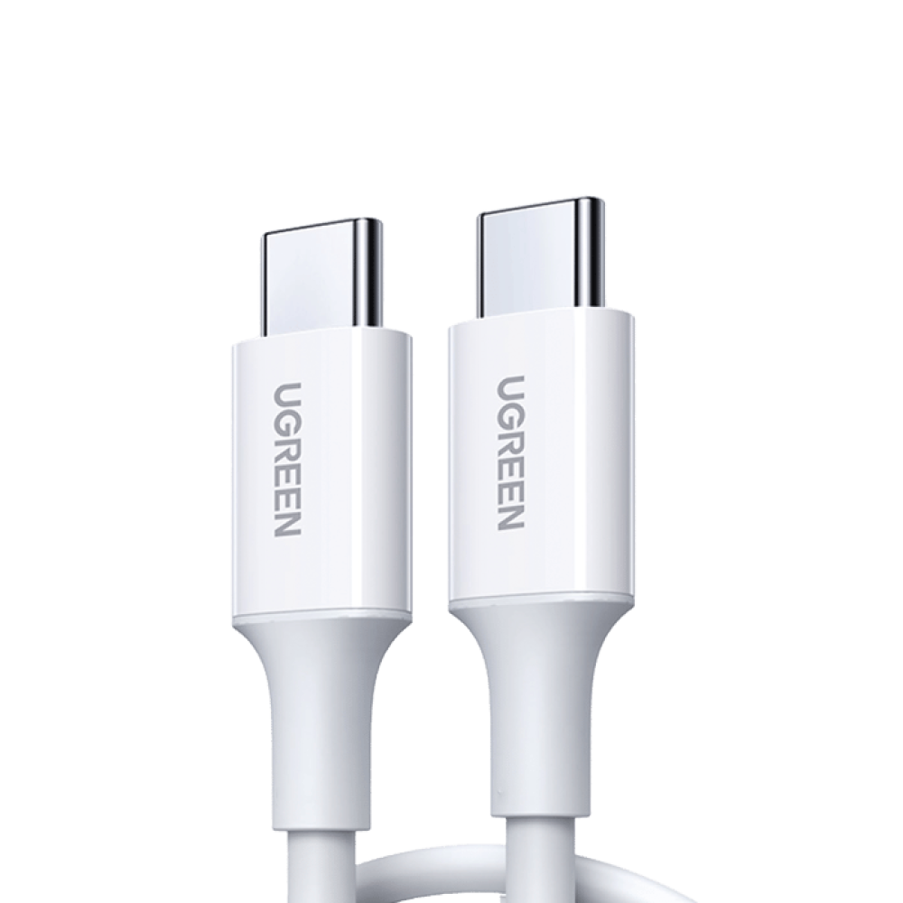 Cable USB-C 60w 1M Blanco Ugreen 60518