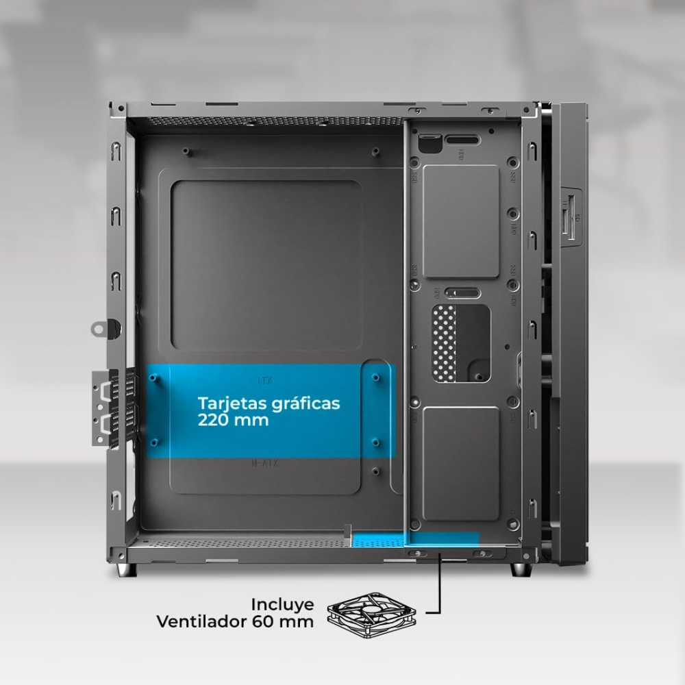 GABINETE SLIM ONEX GS450 ACTECK943086