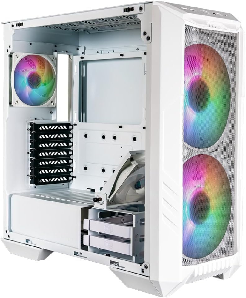Gabinete Cooler Master HAF 500 Blanco