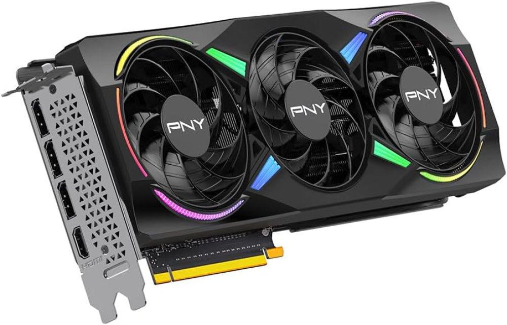 Tarjeta de Video NVIDIA RTX5070 OC PNY ARGB EPIC-X RGB, 12GB GDDR7, 3 DisplayPort + 1 HDMI, Min 650W