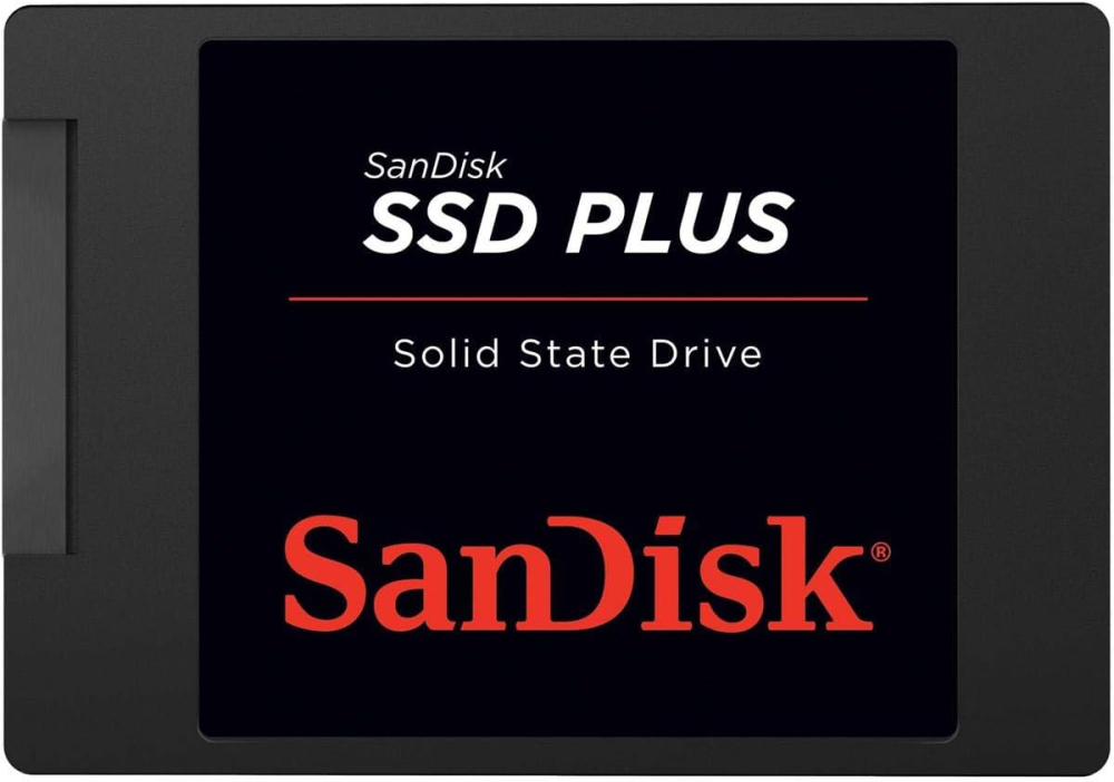 SSD 2.5" SATA 2TB Sandisk SSD PLUS, Lectura 545MB/s. SDSSDA-2T00-G26