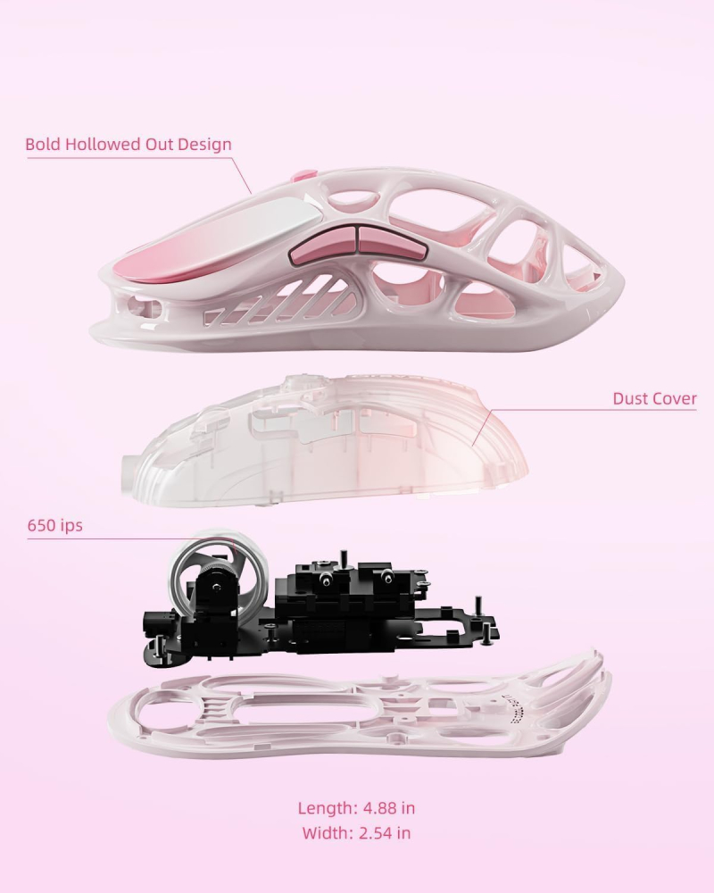 Mouse Gravastar Mercury M1 Pro Sakura