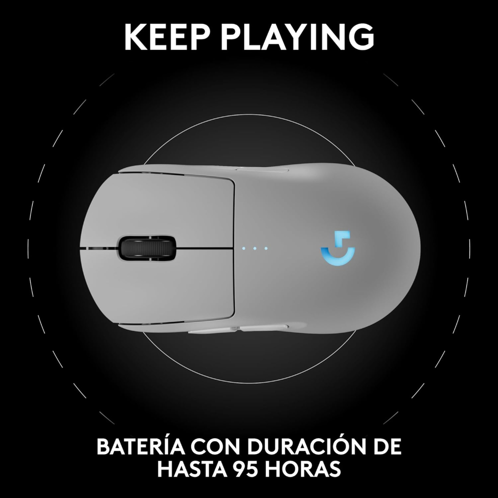 MOUSE LOGITECH GPRO BLANCO