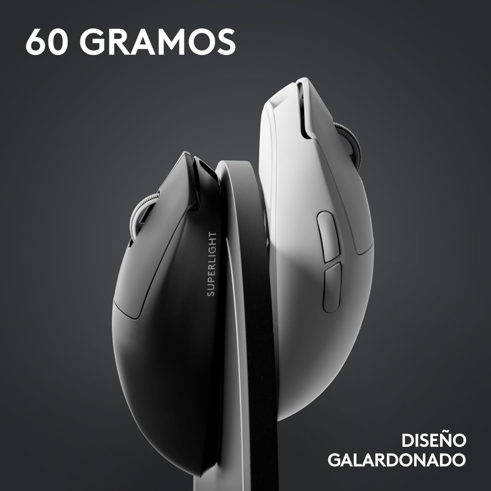 Mouse Logitech Superlight 2 PRO X Blanco