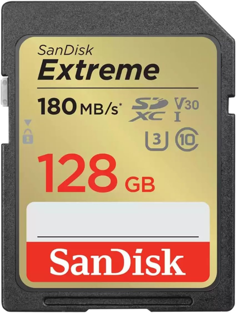 Memoria Sandisk Extreme SDXC UHS-I Card 128GB 180MB/s
