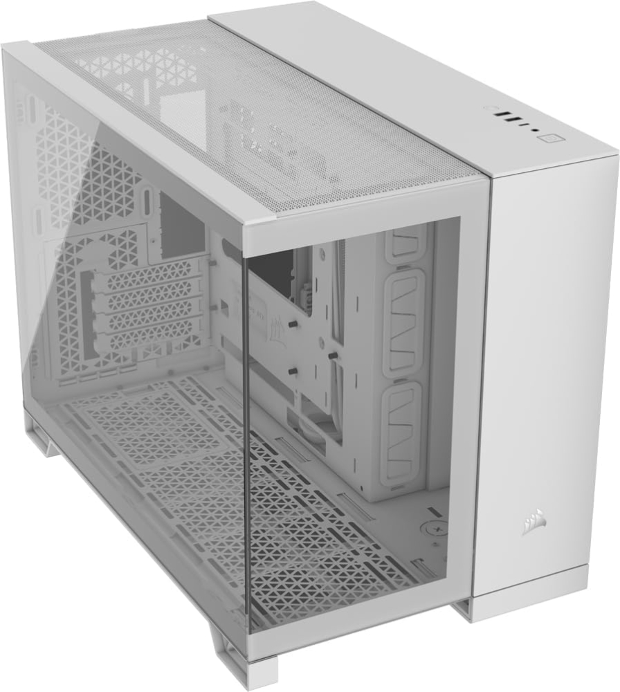 Gabinete Micro-ATX Corsair 2500X, Radiador 360mm Max, Color Blanco