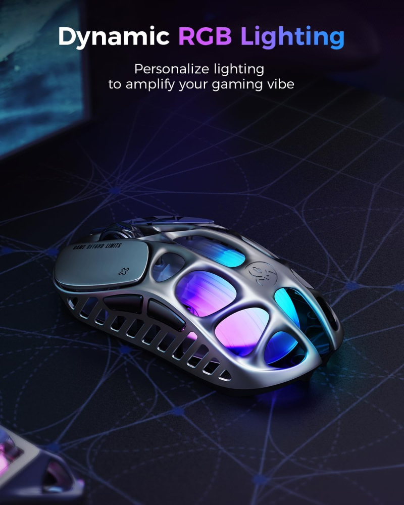 Mouse Gravastar Mercury X Pro Silver