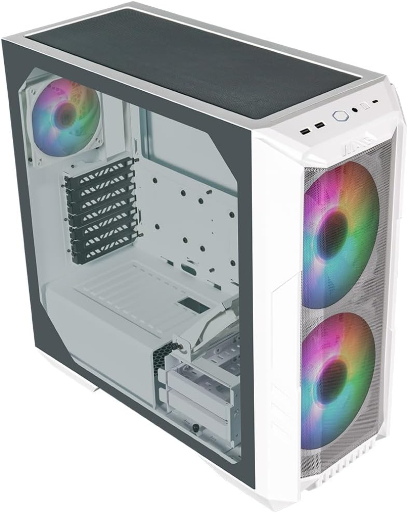 Gabinete Cooler Master HAF 500 Blanco
