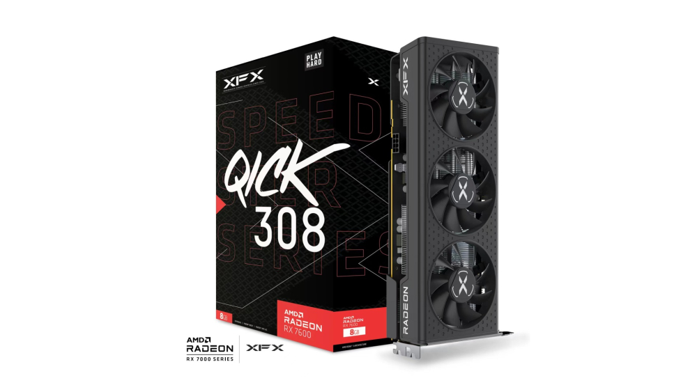 GPU RX7600 XFX SPEEDTESTER QUICK 308