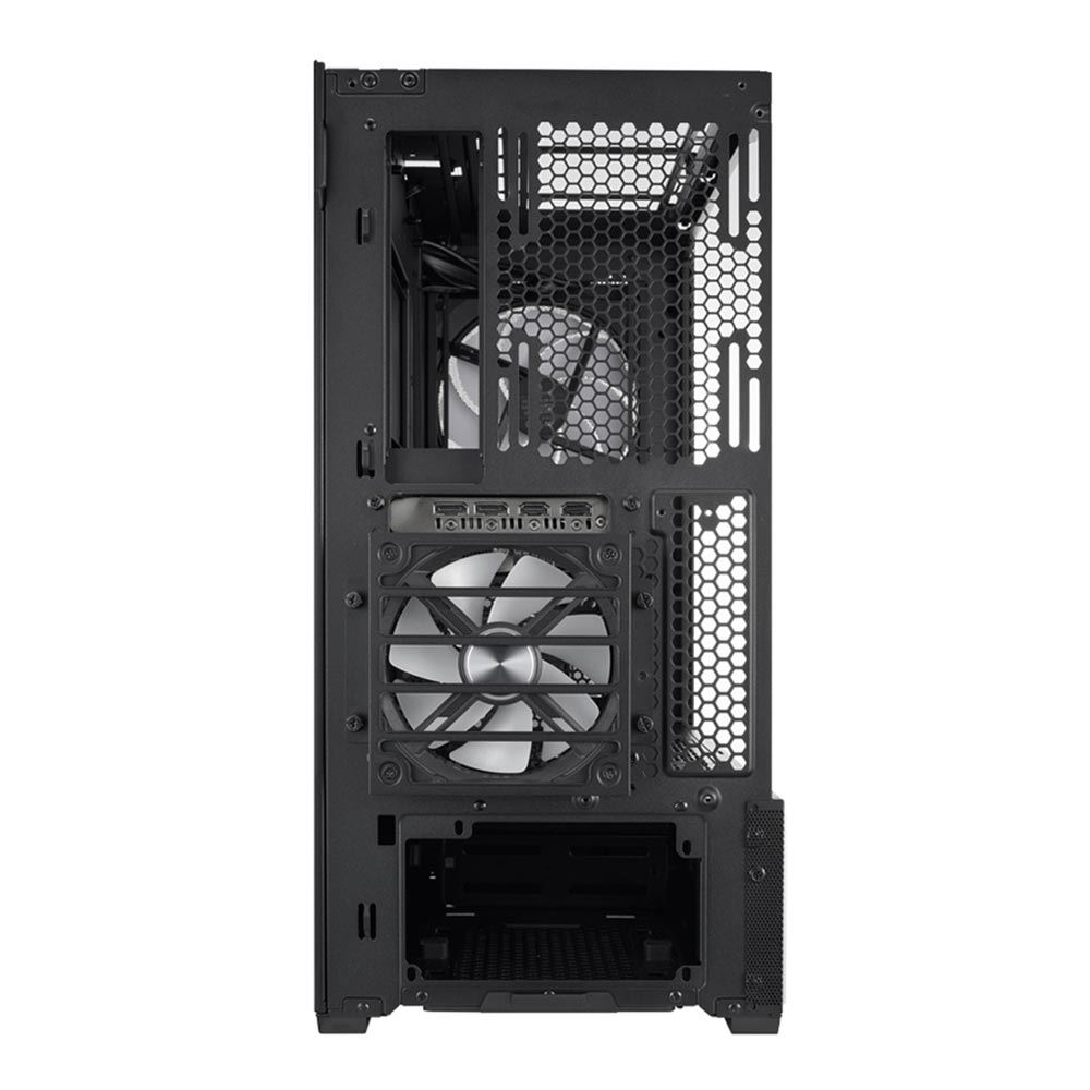 Gabinete E-ATX Lian Li LANCOOL 216, Incluye 2 Fans 180mm ARGB + 1 140mm Negro, Radiador 360mm Max, Color Negro