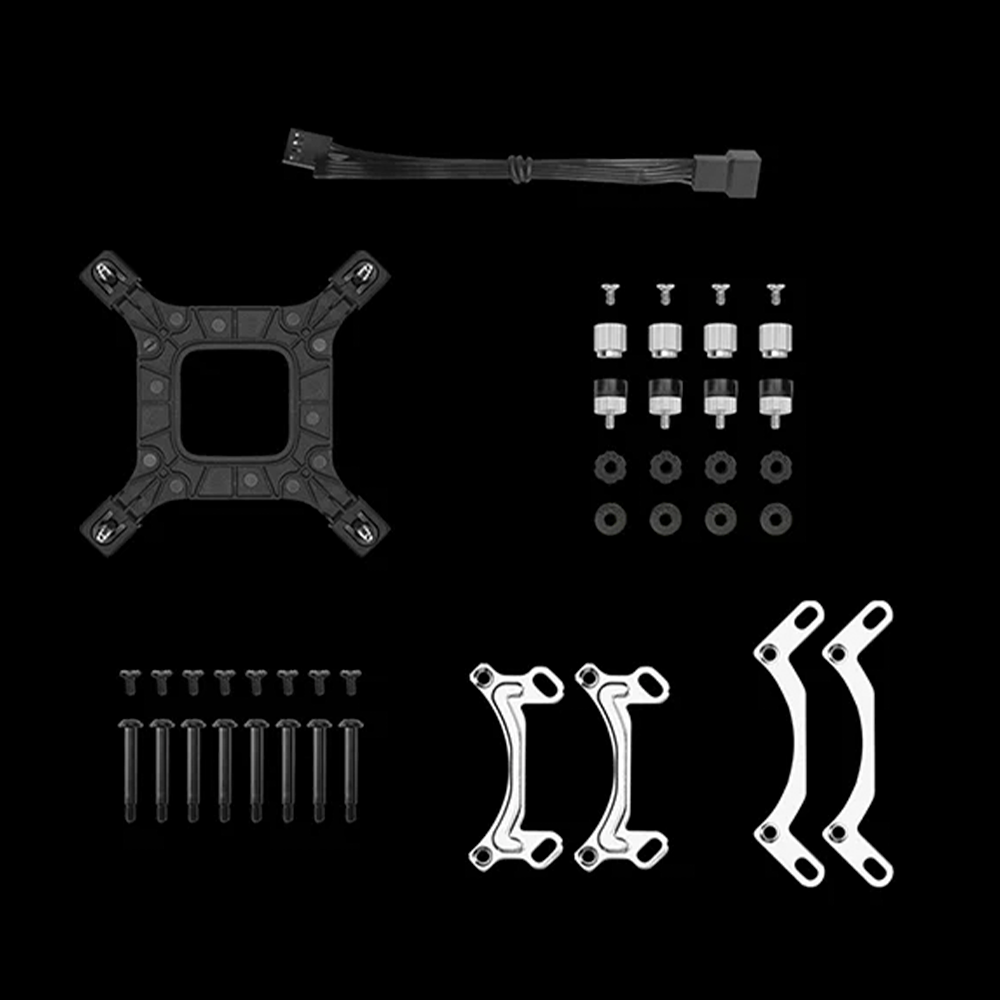 Enfriamiento Liquido 240mm DeepCool LE240 V2 ZERO, No RGB, Color Negro