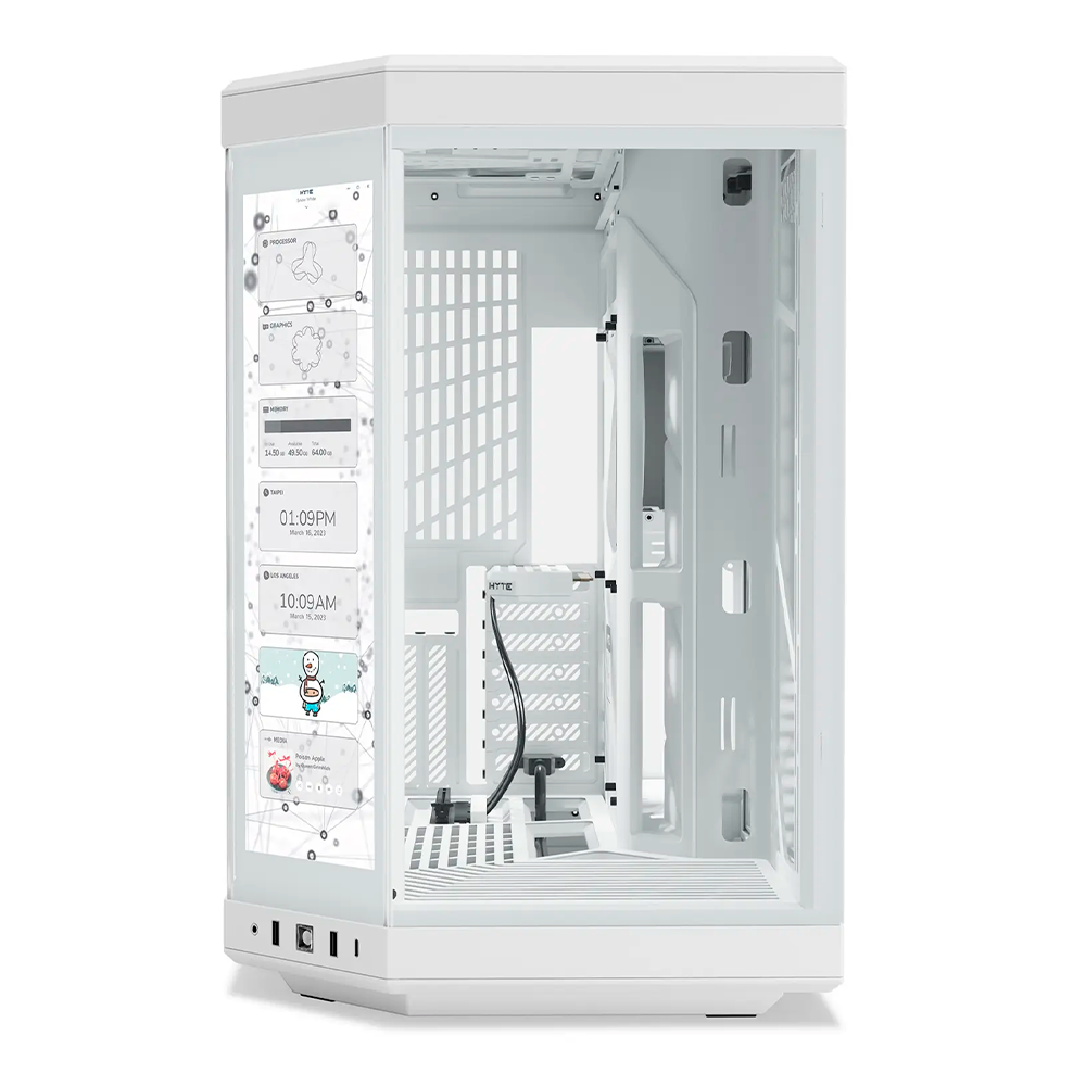 Gabinete Hyte Y70 Touch Infinite Snow