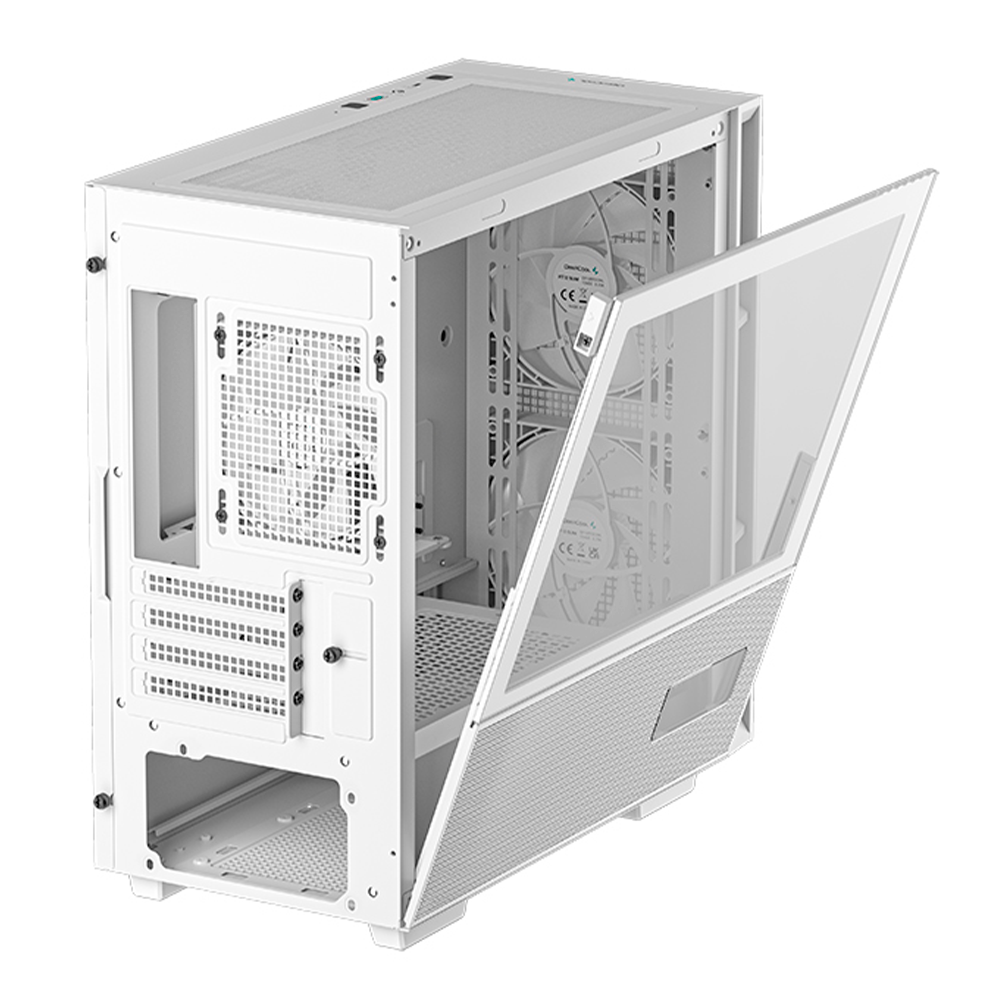 GABINETE DEEPCOOL CH360 DIGITAL BLANCO
