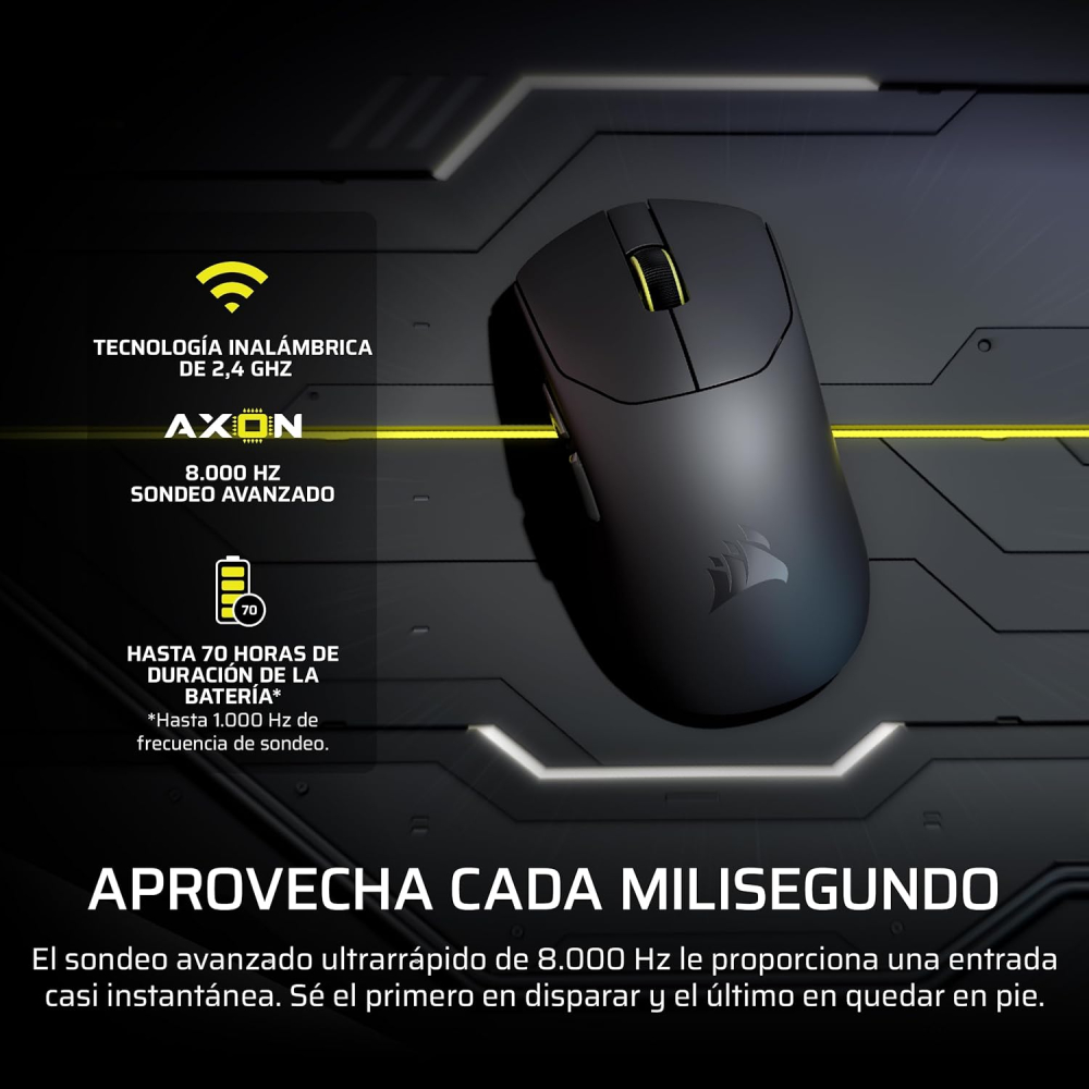 MOUES SABRE V2 PRO UL WIRLES NEGROCROSAI