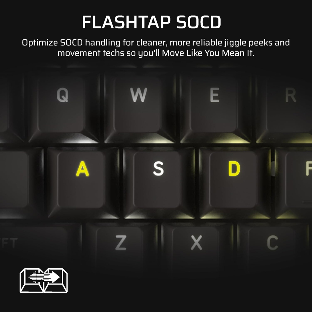 TECLADO MECA VANGUARD96 CROSAIR