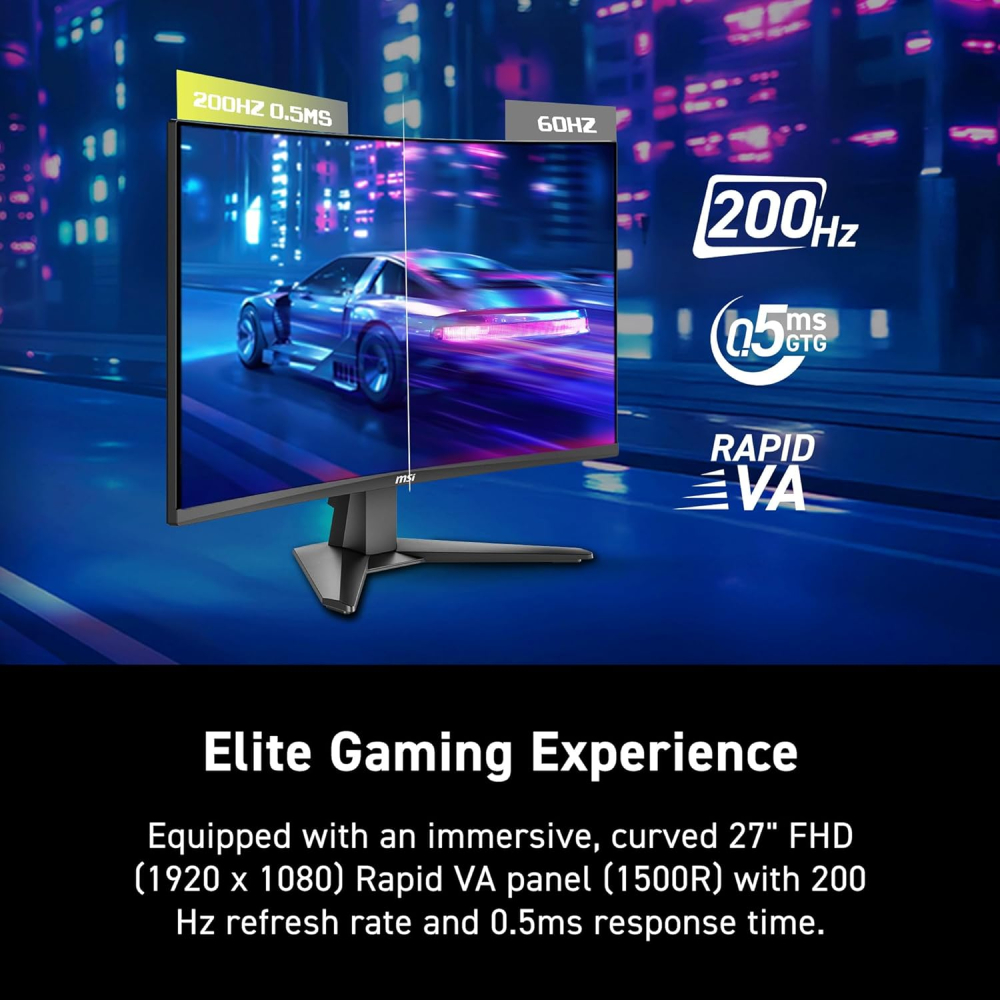 Monitor GAMING 27'' Modelo 3CE1 MSI  MAG msi arsenal gaming