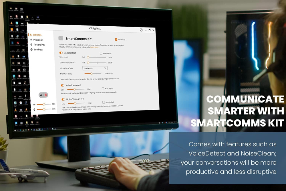 Tarjeta de Sonido PCIe Creative Sound Blaster Audigy Fx V2, Salidas 5.1 Canales, 120 dB (DAC), Impedancia: 32 - 600O