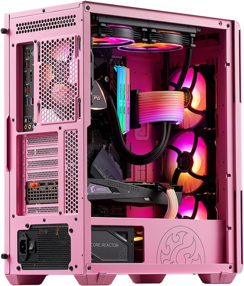 Gabinete XPG Starker Air Rosa