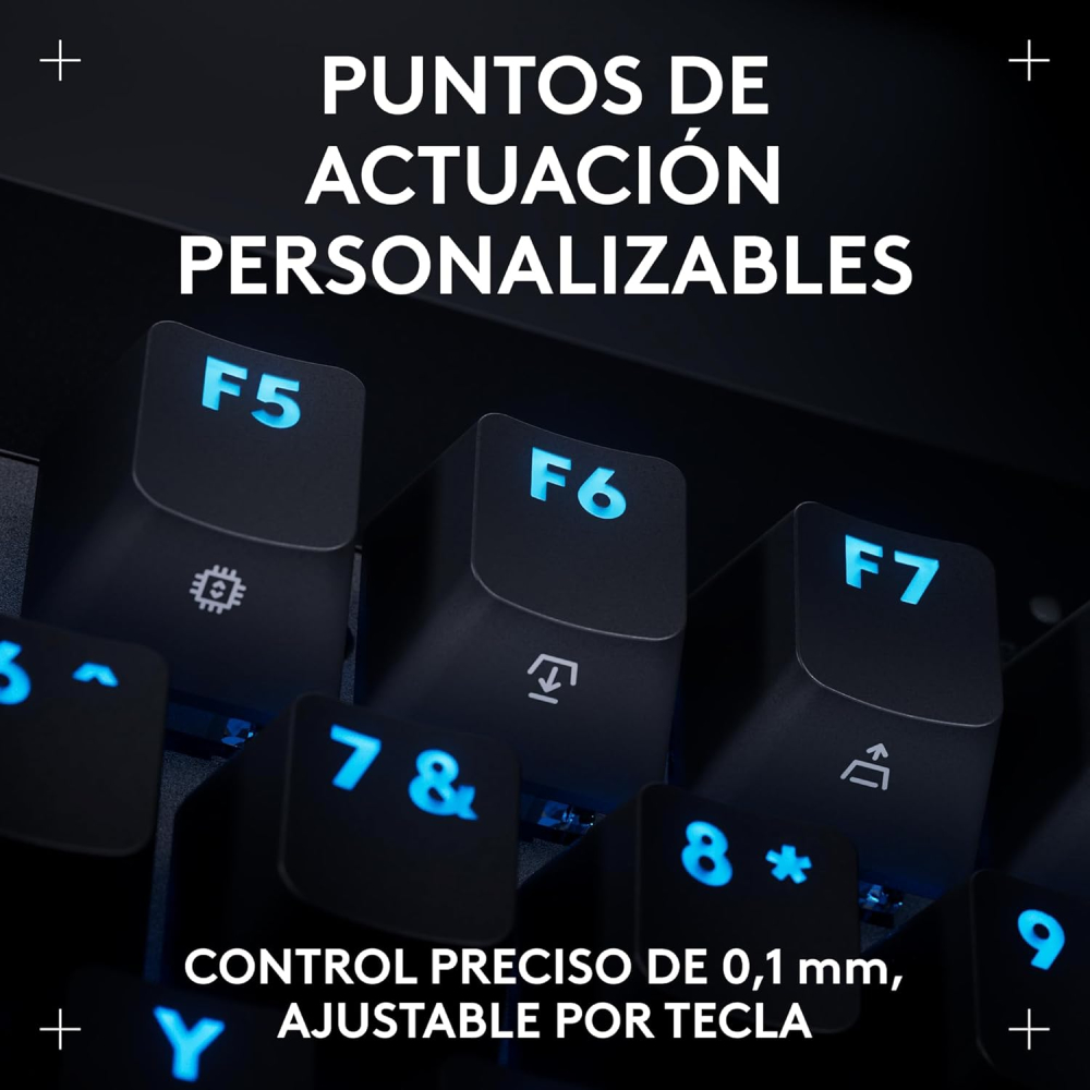 TECLADO LOGITECH PRO X TKL RAPID NEGRO RGB
