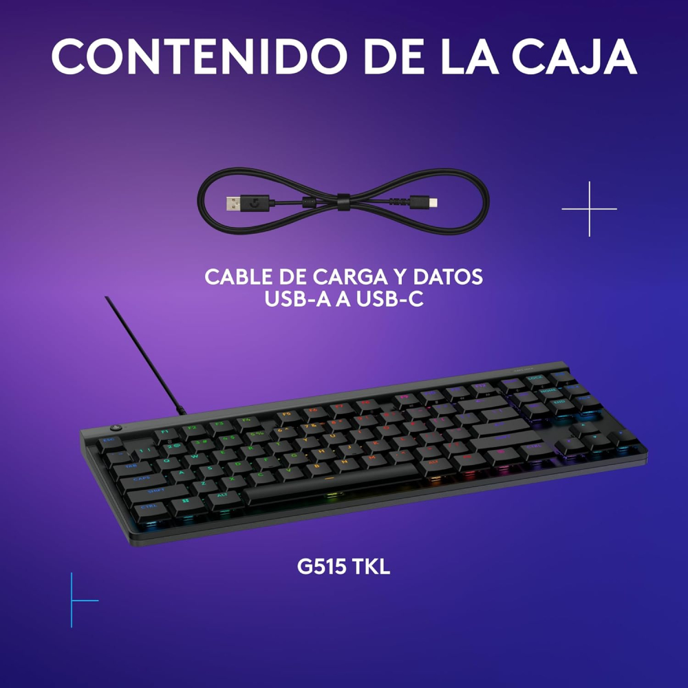 Teclado Logitech G515 TKL Negro