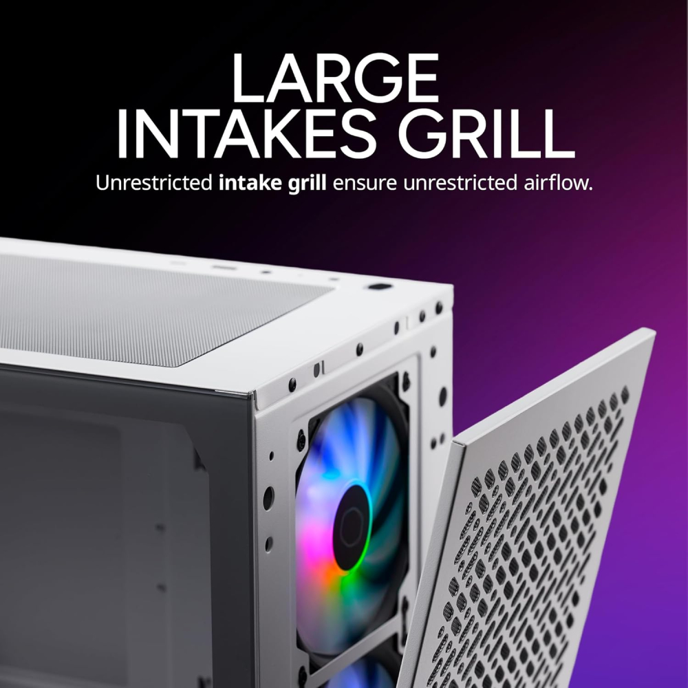 Gabinete Cooler Master ELITE 302 Blanco