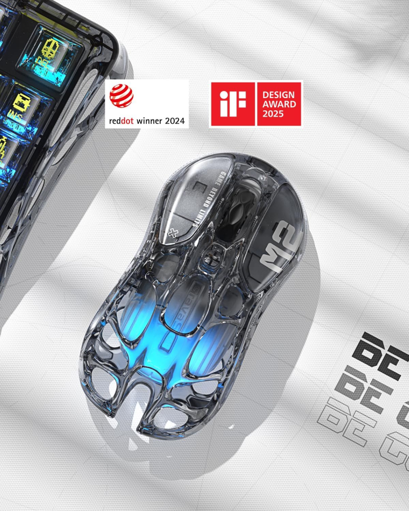 Mouse Gravastar Mercury M2 Transparent B