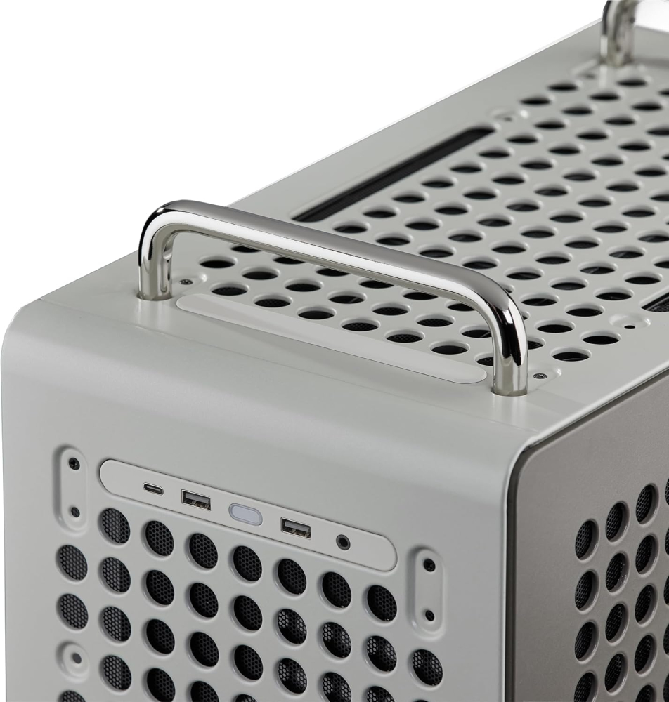 Gabinete ATX Cooler Master QUBE 540 Moonstone, Incluye 1 Ventilador 120mm, Radiador 360mm Max