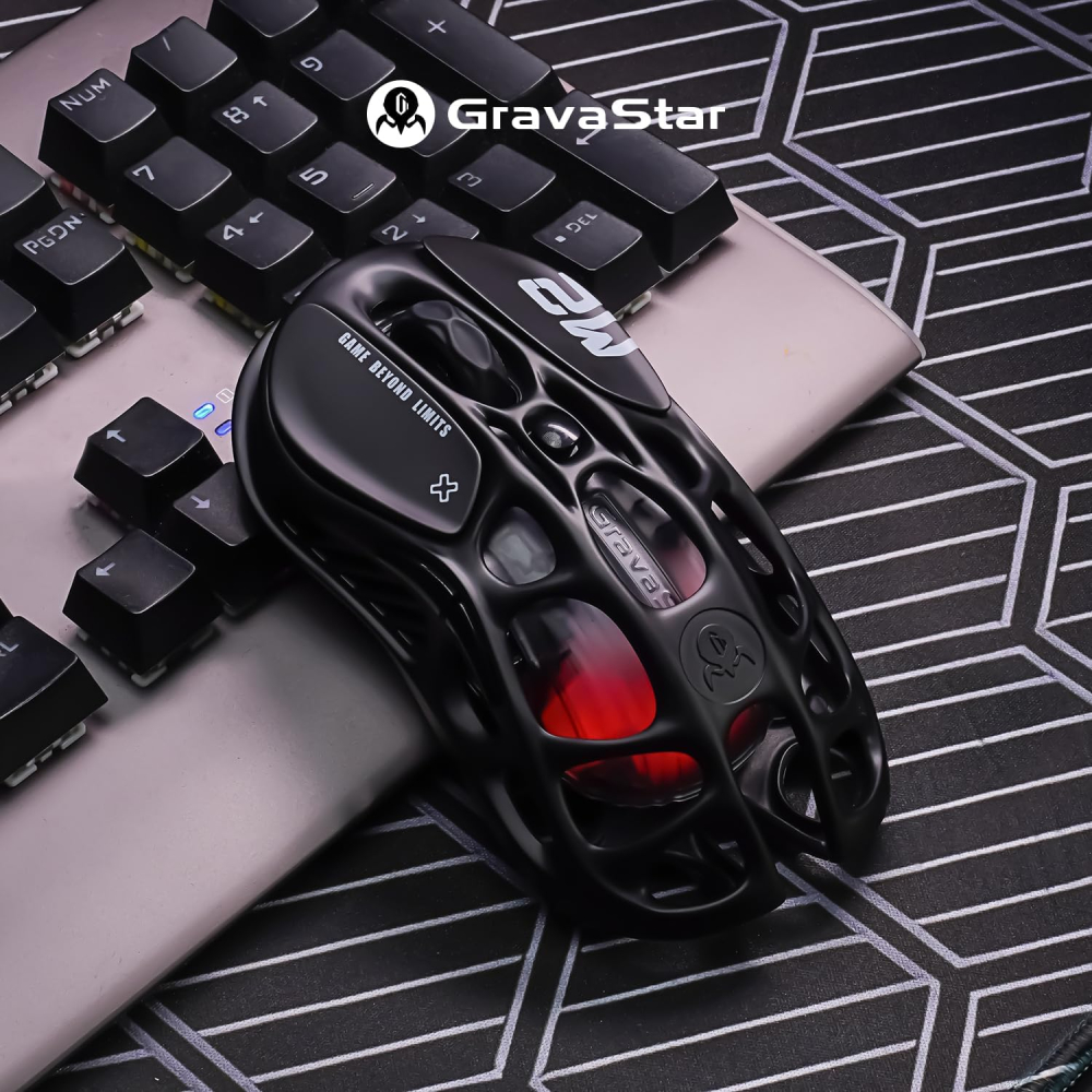 Mouse Gravastar Mercury M2 Stealth Black