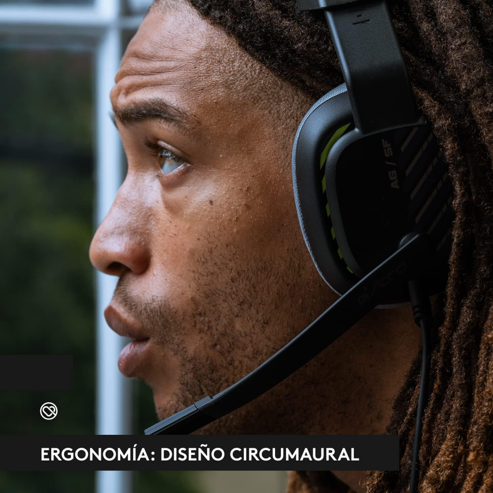 DIADEMA LOGITECH A10 HEADSET OZONE NEGRA