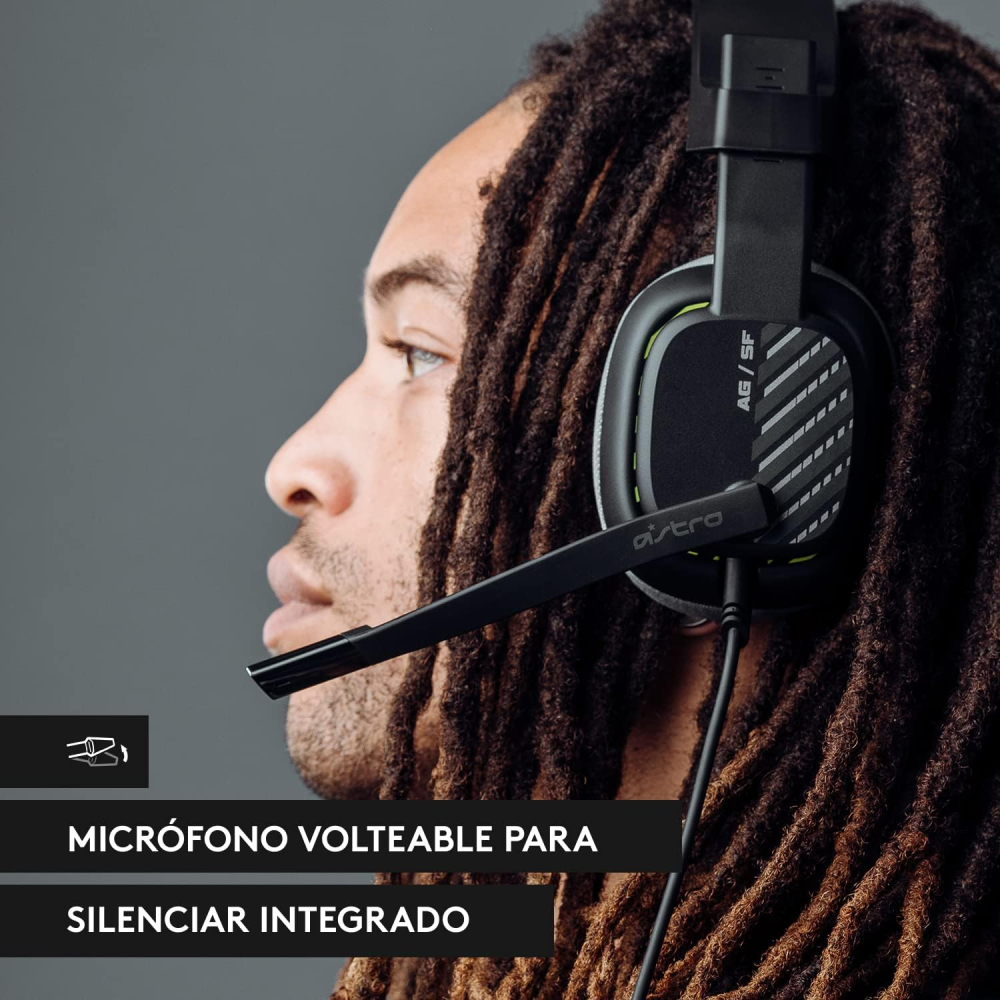 DIADEMA LOGITECH A10 HEADSET OZONE NEGRA