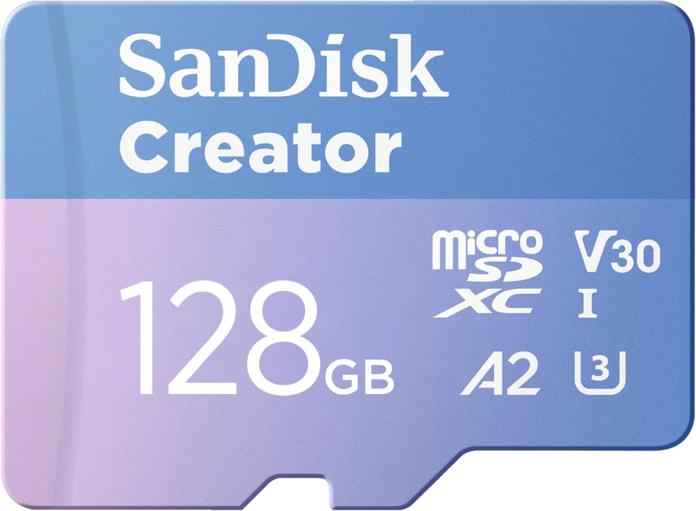 MicroSD Sandisk Creator 128GB