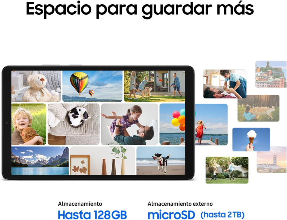 Tableta Samsung Galaxy A11 Modelo SM-X133 Ram 4GB-64GB Color Silver 8.7'' Android 15