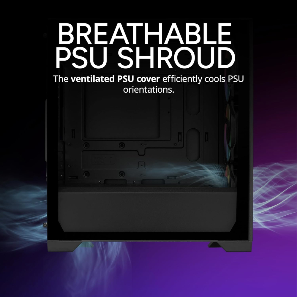 Gabinete Cooler Master ELITE 302 Negro