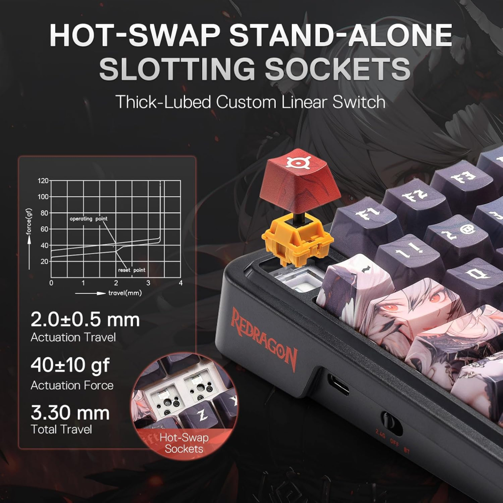Teclado Redragon ARTEMIS PRO K719