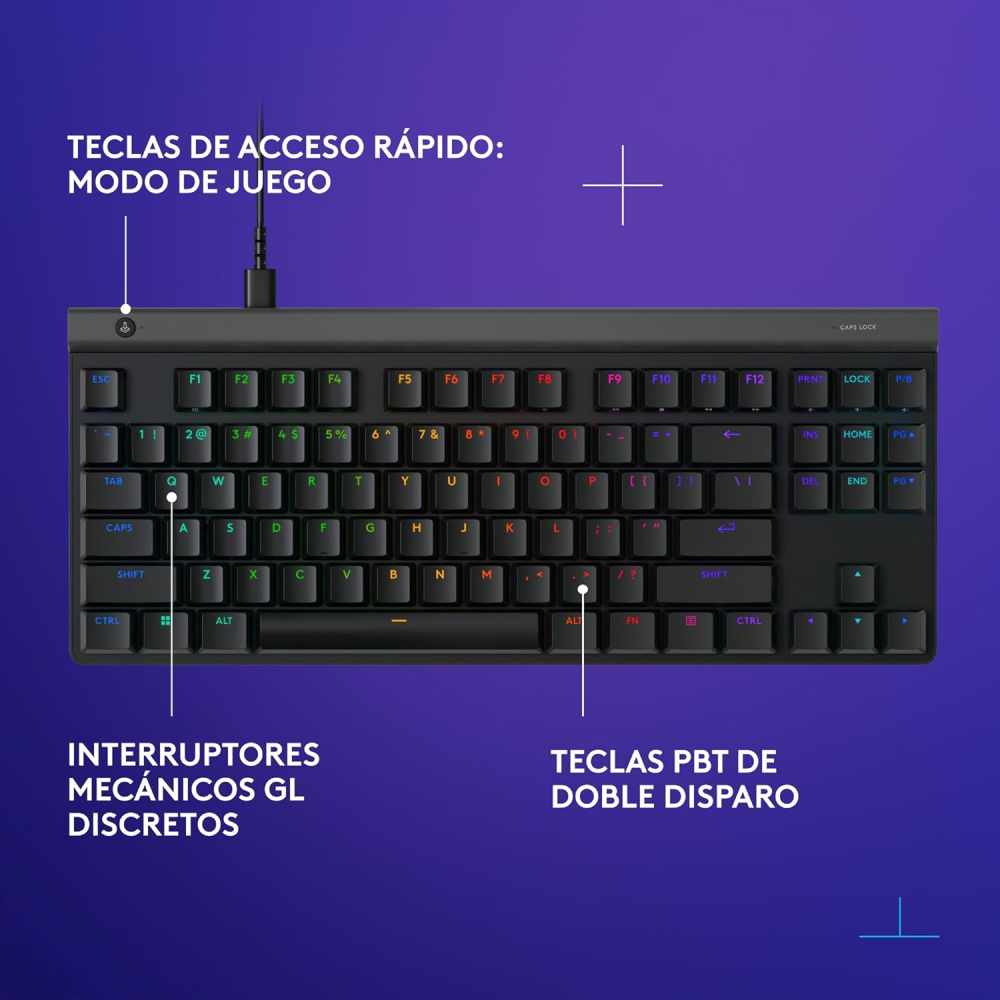 Teclado Logitech G515 TKL Negro