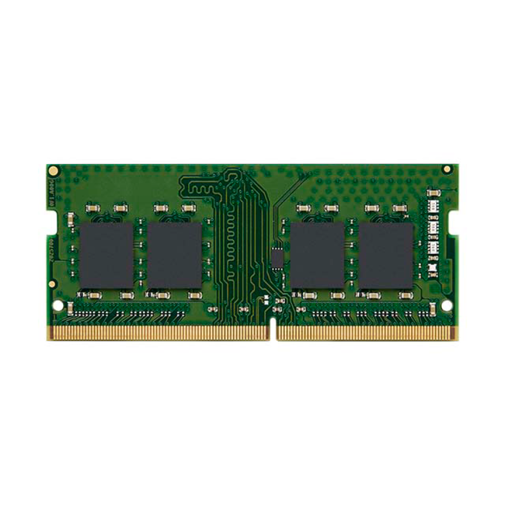 Memoria RAM DDR4 SO-DIMM 8GB 3200MHz CL22, Kingston ValueRAM, Color Verde. KVR32S22S6/8