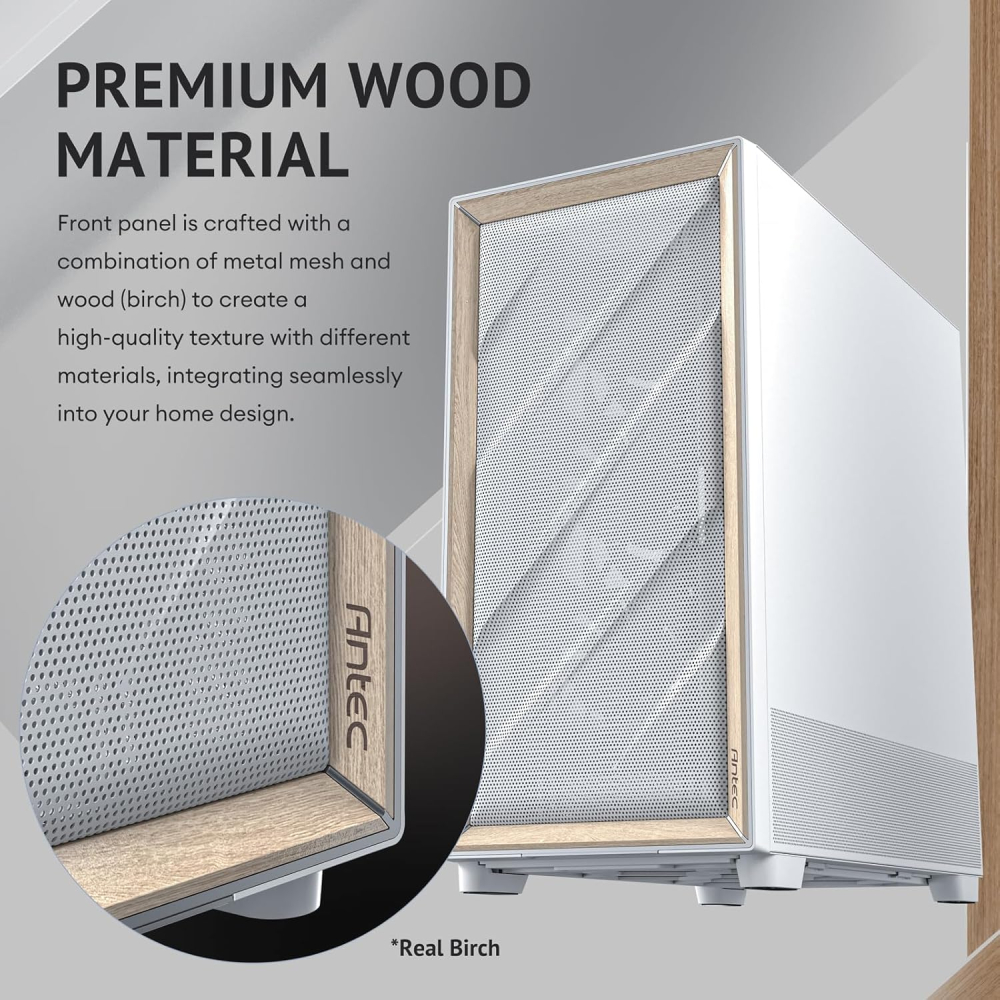 GABINETE ANTEC FLUX WHITE