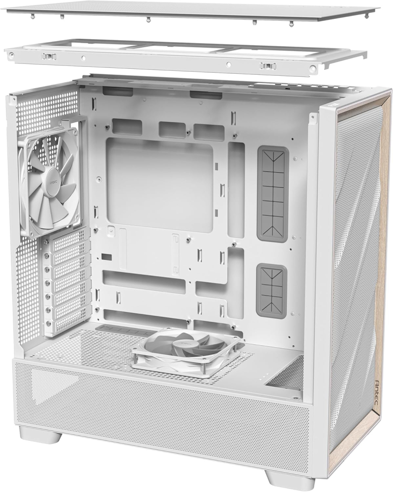 GABINETE ANTEC FLUX WHITE