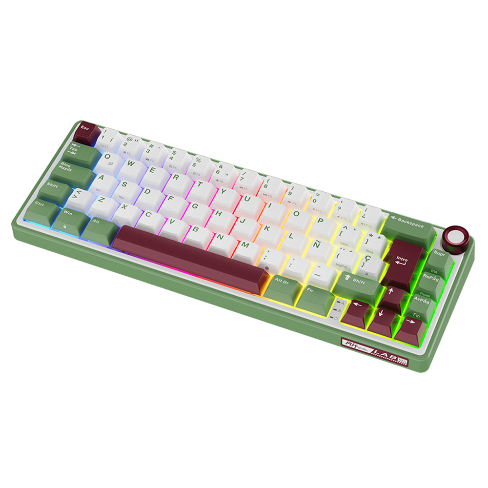 Teclado Royal Kludge R65 Green Sand