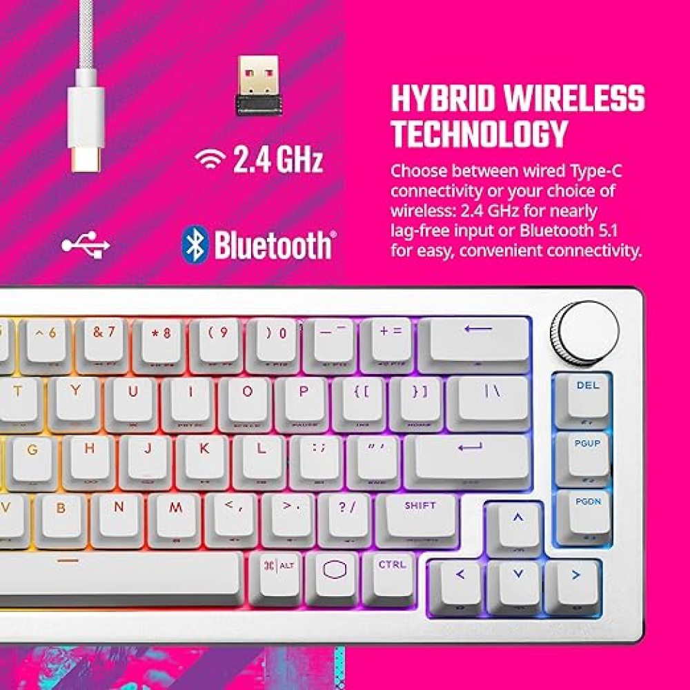Teclado Cooler Master CK721 Ingles