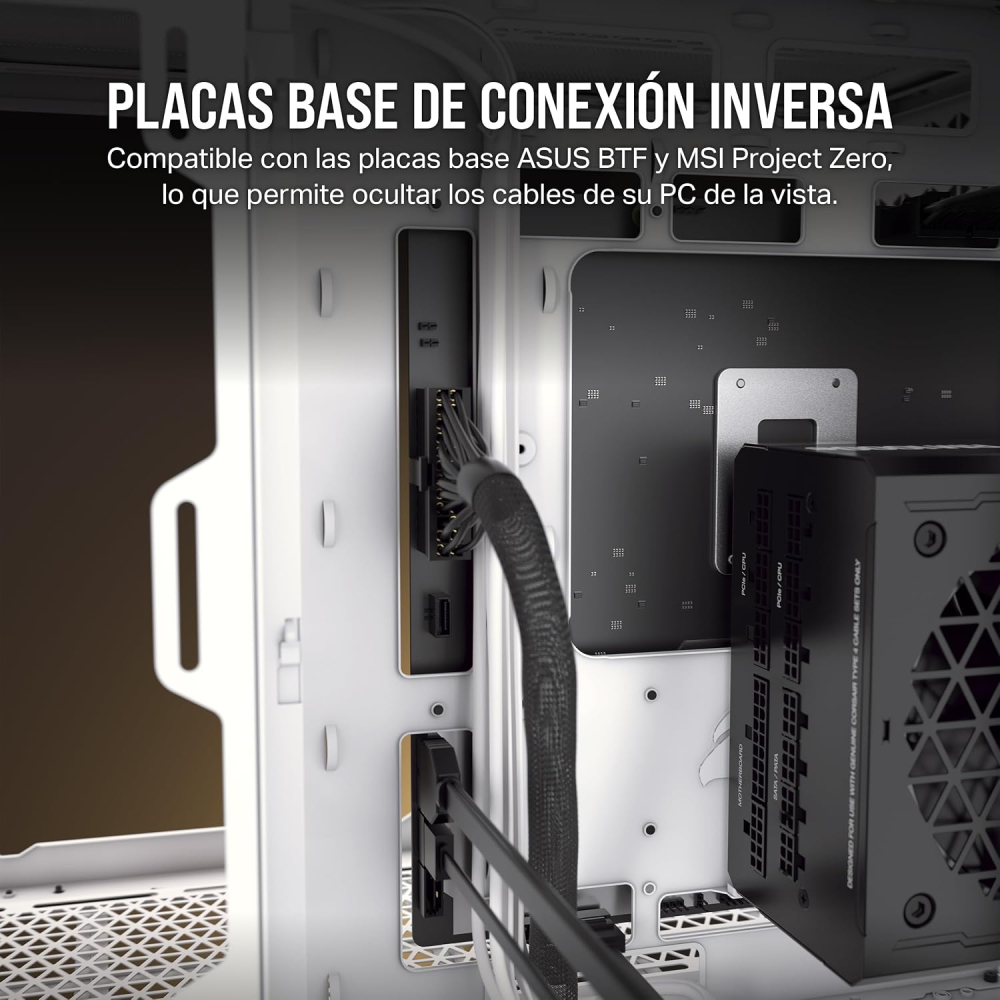 Gabinete Micro-ATX Corsair 2500X, Radiador 360mm Max, Color Blanco
