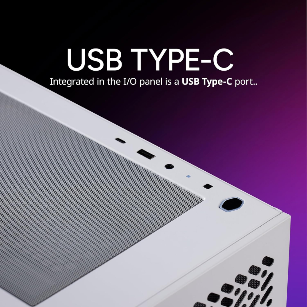 Gabinete Cooler Master ELITE 302 Blanco